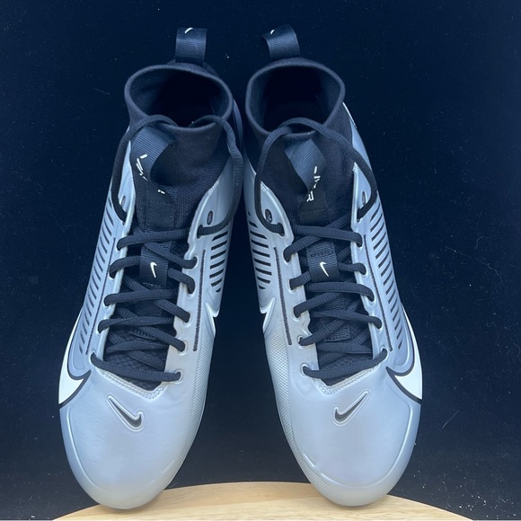 Nike Vapor Edge Pro 360 2 Light Smoke Grey Black Cleats DA5456-002 Men's Sizes - Picture 7 of 9